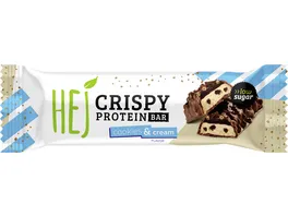 HEJ Crispy Protein Bar Cookies Cream