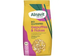 Alnavit Bio Gepufftes Flakes glutenfrei