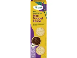 Alnavit Bio Mini Doppelkekse 125G glutenfrei