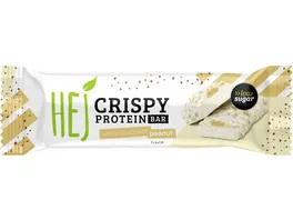 HEJ Crispy Protein Bar White Chocolate Peanut