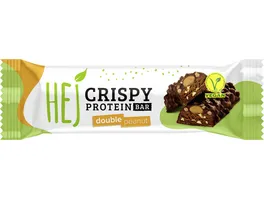 HEJ Crispy Protein Bar Double Peanut