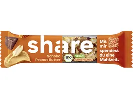 share Bio Nussriegel Schoko Peanut Butter