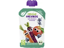 Freche Freunde Quetschie Apfel Blaubeere Karotte