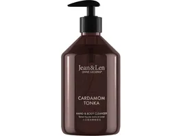 Jean Len Hand Body Cleanser Cardamom Tonka