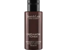 Jean Len Hand Body Cleanser Cardamom Tonka