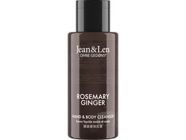 Jean Len Hand Body Cleanser Rosemary Ginger