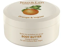 Jean Len Body Butter Orange Ingwer