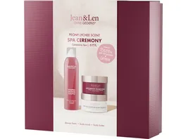 Jean Len Spa Ceremony Peony Lychee Geschenkpackung