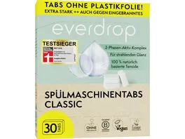 Everdrop Spuelmaschinentabs Classic