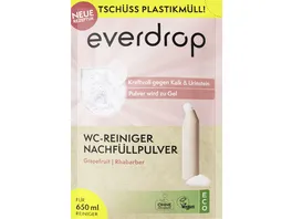 everdrop WC Reiniger Nachfuellpulver