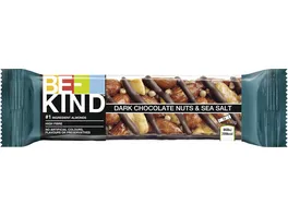 BE KIND Dark Chocolate Nuts SeaSalt Riegel