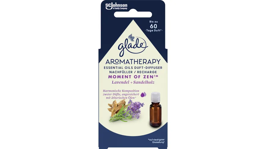 Glade Aromatherapy Essential Oils Duft-Diffuser Nachfüller Moment of Zen  online bestellen