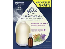 Glade Aromatherapy Essential Oils Duft Diffuser Starter Moment of Zen