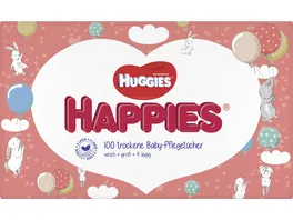 HUGGIES HAPPIES Babypflegetuecher x 100