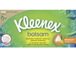 Kleenex Balsam 4 lagig Box a 56 Tuecher