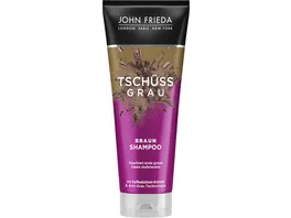 John Frieda Tschuess Grau Braun Shampoo 250 ml