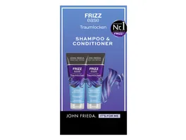 John Frieda Frizz Ease Duo Traumlocken Shampoo Condtioner