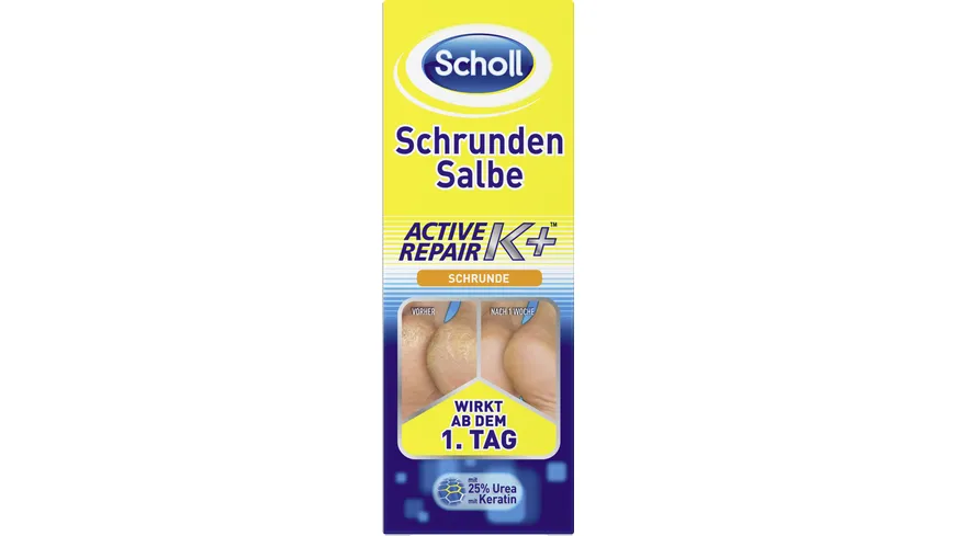 Scholl Schrunden Salbe Keratin+ 60 ml online bestellen | MÜLLER