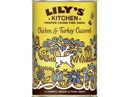 Lily s Kitchen Hundenassfutter Huhn Truthahn Casserole