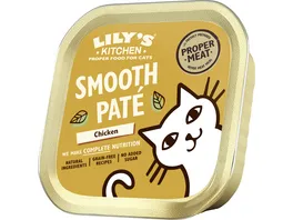 Lilys Kitchen Katzennassfutter Smooth Pate Chicken Mousse 85 g