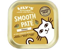 Lilys Kitchen Katzennassfutter Smooth Pate Chicken Mousse 85 g