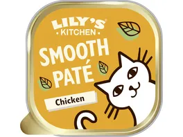 Lilys Kitchen Katzennassfutter Smooth Pate Chicken Mousse 85 g