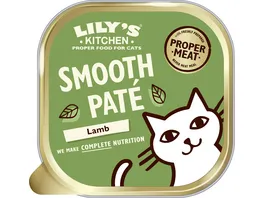 Lilys Kitchen Katzennassfutter Smooth Pate Lamb 85 g