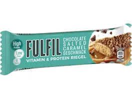 FULFIL Vitamin und Protein Riegel Chocolate Salted Caramel Geschmack