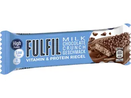 FULFIL Vitamin und Protein Riegel Milk Chocolate Crunch Geschmack