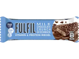 FULFIL Vitamin und Protein Riegel Milk Chocolate Crunch Geschmack
