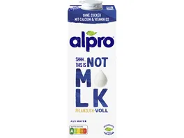 Alpro NOT MILK Haferdrink 3 5 Fett