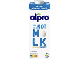 Alpro NOT MILK Haferdrink 1 8 Fett