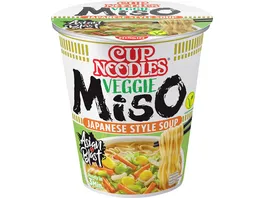 Cup Noodles Veggie Miso Japanese Style Soup