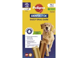 PEDIGREE DENTASTIX Daily Oral Care Karton Multipack Big Pack Gross 25kg 3x7 Stueck