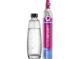SodaStream QC Reservezylinder Glasflasche 1l