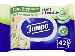 Tempo Feuchtes Toilettenpapier Sanft Sensitiv Aloe Vera