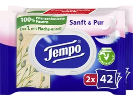 Tempo Feuchte Toilettentuecher Sanft Pur