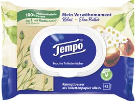 Tempo Feuchtes Toilettenpapier Shea Butter