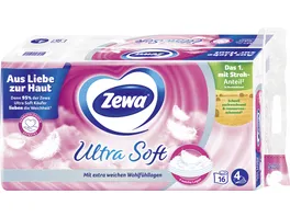 Zewa Ultra Soft Toilettenpapier 16x150 Blatt 4 Lagen