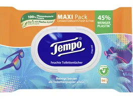 Tempo Feuchtes Toilettenpapier Fresh Free Maxipack