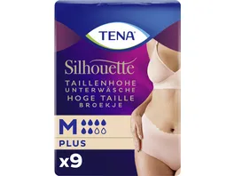 Tena Silhouette Taillenhohe Unterwaesche Plus Creme Gr M