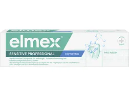 elmex Zahnpasta Sensitive Professional Sanftes Weiss entfernt Verfaerbungen sanft und gruendlich