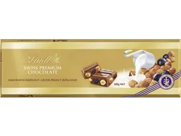 Lindt Swiss Premium Schokolade Traube Nuss