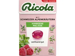 Ricola Kraeuterbonbon Himbeere Melisse Box