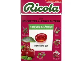 Ricola Bonbons Kirsche Kraeuter