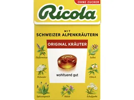 Ricola Bonbons Original Schweizer Alpenkraeuter Box