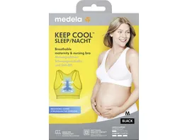 Medela Keep Cool Schlaf Bustier schwarz