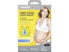 Medela Keep Cool Schlaf Bustier schwarz