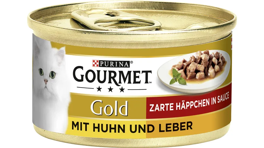 PURINA GOURMET Gold Zarte Häppchen mit Huhn & Leber