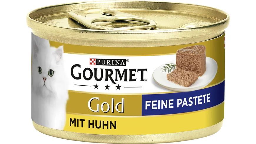 PURINA GOURMET Gold Feine Pastete mit Huhn